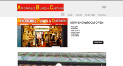 Desktop Screenshot of affordableblinds.ie